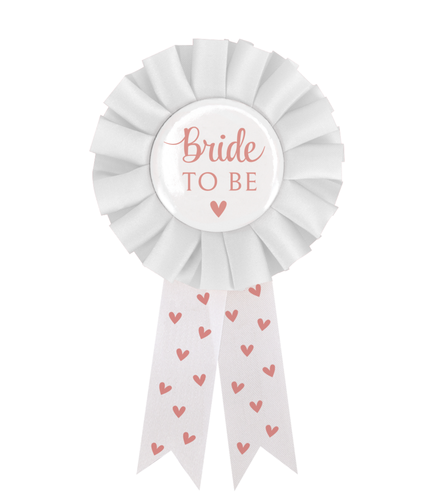 Paper Dreams Bride To Be rosette 14 cm | per piece