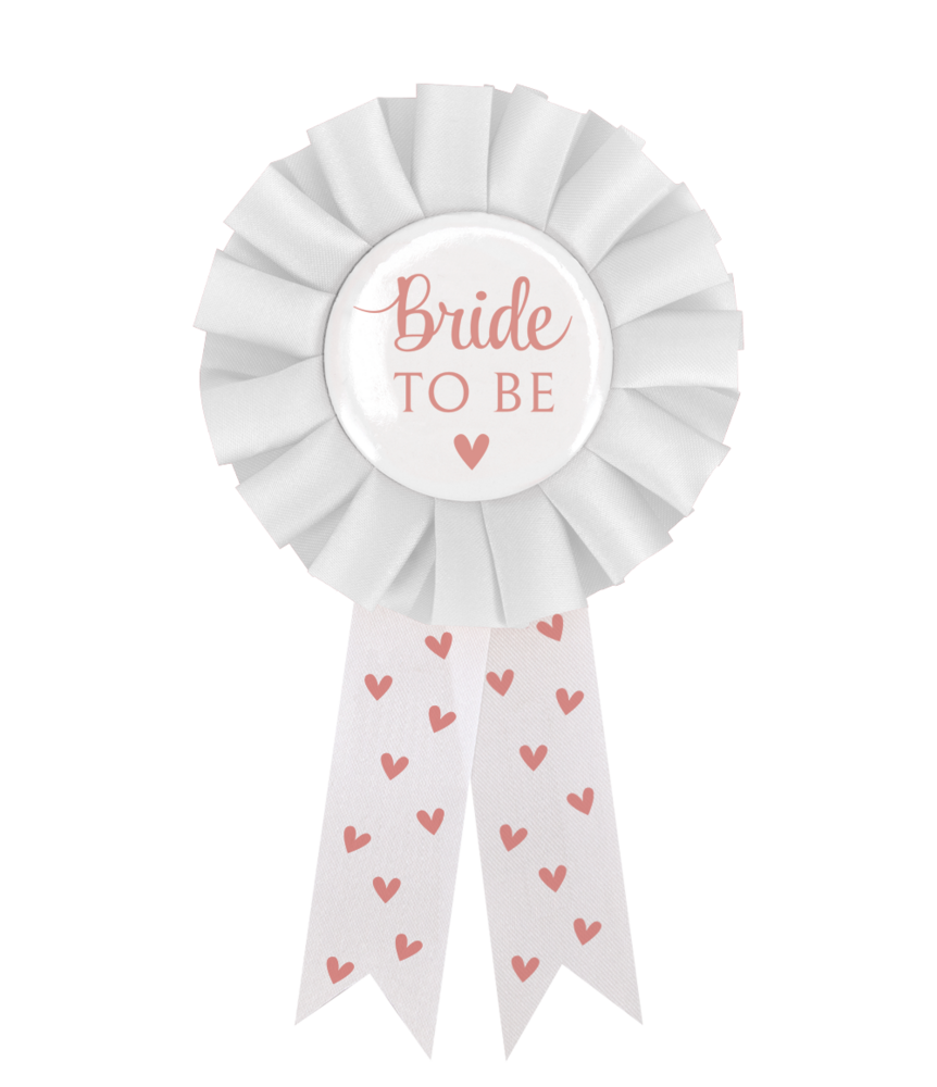 Paper Dreams Rosette Bride To Be 14 cm | pro Stück