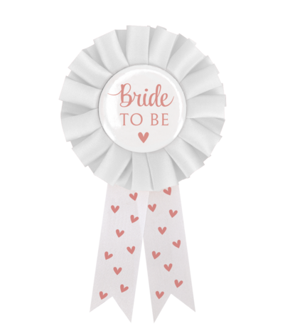 Paper Dreams Bride To Be rosette 14 cm | per piece