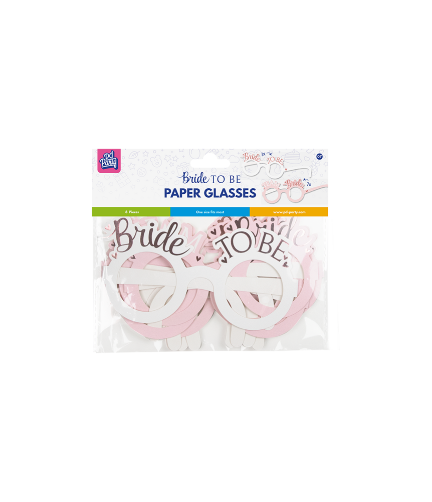 Paper Dreams Lunettes en papier Bride To Be | à l’unité