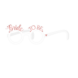 Paper Dreams Papieren Brillen Bride To Be | per stuk