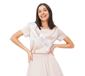 Paper Dreams Bride To Be sash | per piece