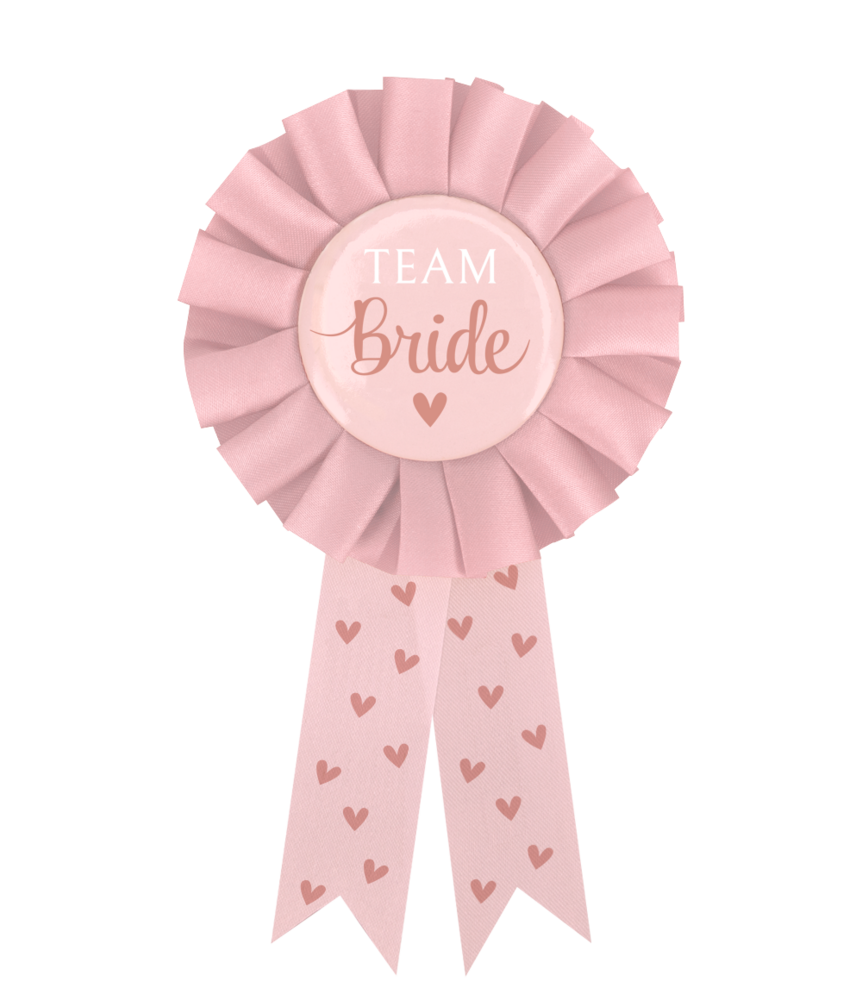 Paper Dreams Rosette Team Bride 14 cm | à l’unité