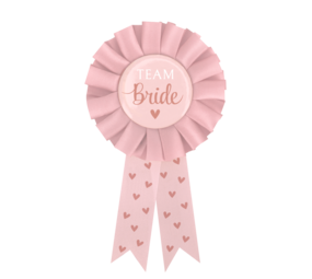 Paper Dreams Rosette Team Bride 14 cm | pro Stück