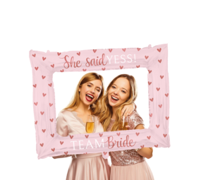 Paper Dreams Photo Frame Team Bride 85x66cm | per stuk