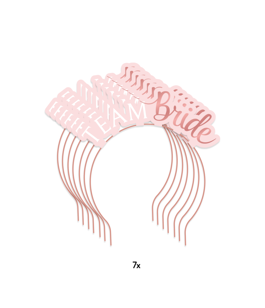 Paper Dreams Team Bride tiaras | 7 pieces