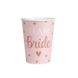 Paper Dreams Team Bride cups 250 ml | 8 pieces