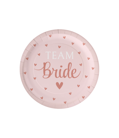 Paper Dreams Borden Team Bride 23cm | 8 stuks