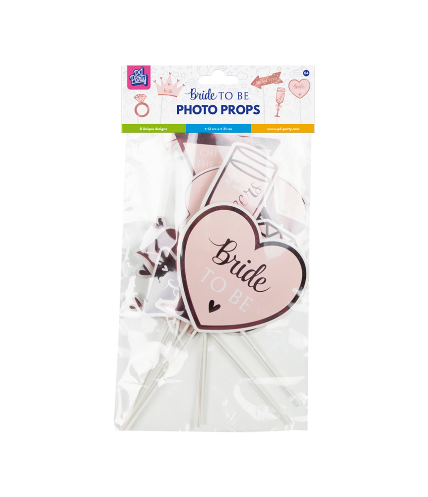 Paper Dreams Accessoires photo Bride To Be 21 x 12 cm | 8 pièces
