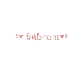 Paper Dreams Buchstabengirlande Bride To Be 3 mtr | pro Stück
