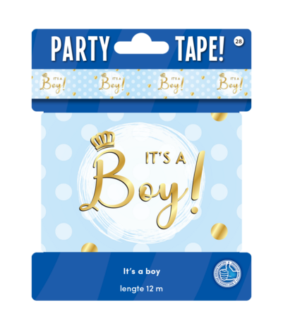 Paper Dreams Afzetlint It's a boy! | 12 meter Paper Dreams Afzetlint It's a boy! | 12 meter