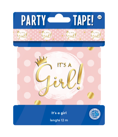 Paper Dreams Afzetlint It's a girl! | 12 meter