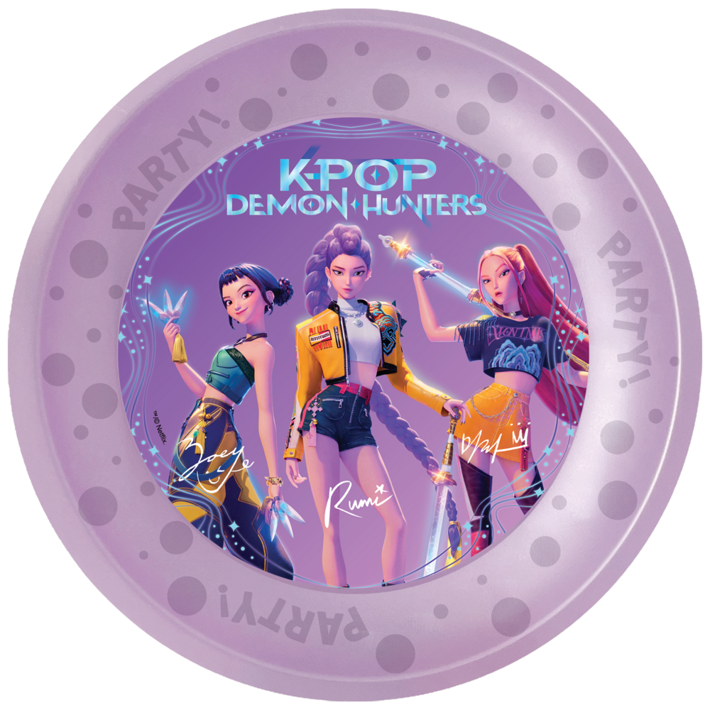 Procos Party K-Pop Partyteller 21 cm | 4 Stück