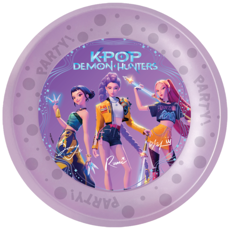 Procos Party K-Pop Traktatie Borden 21cm | 4 stuks Procos Party K-Pop Traktatie Borden 21cm | 4 stuks