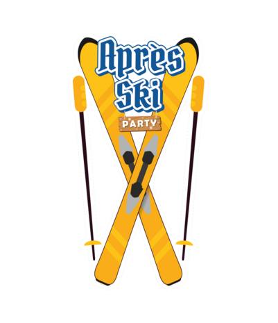 Paper Dreams Après-Ski Türschild 90x50 cm | pro Stück Paper Dreams Après-Ski Türschild 90x50 cm | pro Stück