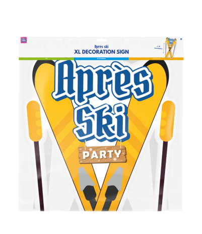 Paper Dreams Après-ski Panneau de porte 90x50cm | à l'unité