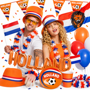 Holland en Oranje Voetbal Versiering