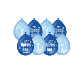 Paper Dreams Après ski Ballonnen 30 cm | 8 stuks Paper Dreams Après ski Ballonnen 30 cm | 8 stuks