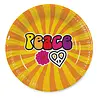 Boland Assiettes Hippie 23 cm | 8 pièces Boland Assiettes Hippie 23 cm | 8 pièces