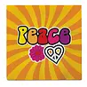 Boland Servetten Hippie 33x33cm | 20 stuks Boland Servetten Hippie 33x33cm | 20 stuks