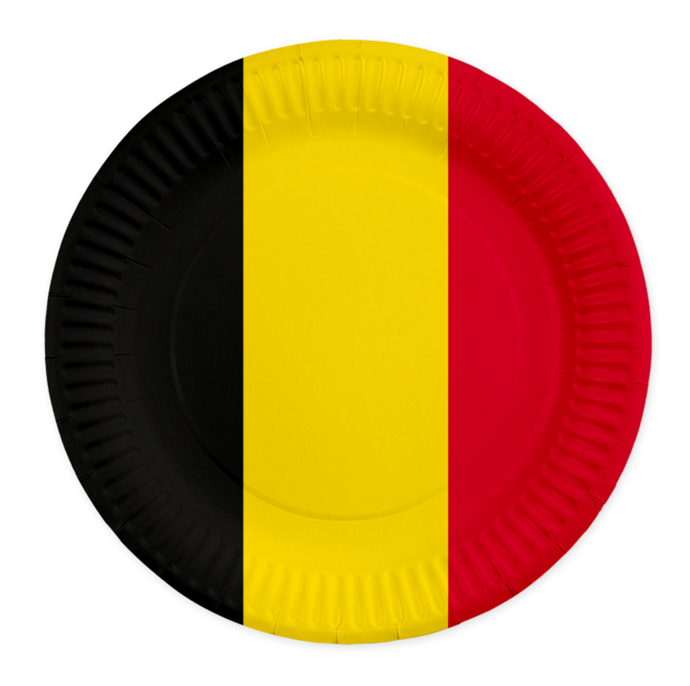 WeFiesta Assiettes Belgique 23 cm | 8 pièces WeFiesta Assiettes Belgique 23 cm | 8 pièces
