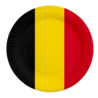 WeFiesta Belgien Teller 23 cm | 8 Stück WeFiesta Belgien Teller 23 cm | 8 Stück