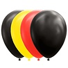 WeFiesta Schwarz Gelb Rote Ballons 30cm | 10 Stück