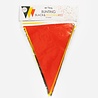 WeFiesta Flag line Black-Yellow-Red 30x45cm 10 meters | per piece WeFiesta Flag line Black-Yellow-Red 30x45cm 10 meters | per piece