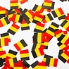 WeFiesta Belgie tafelconfetti papier 150 stuks | per zakje