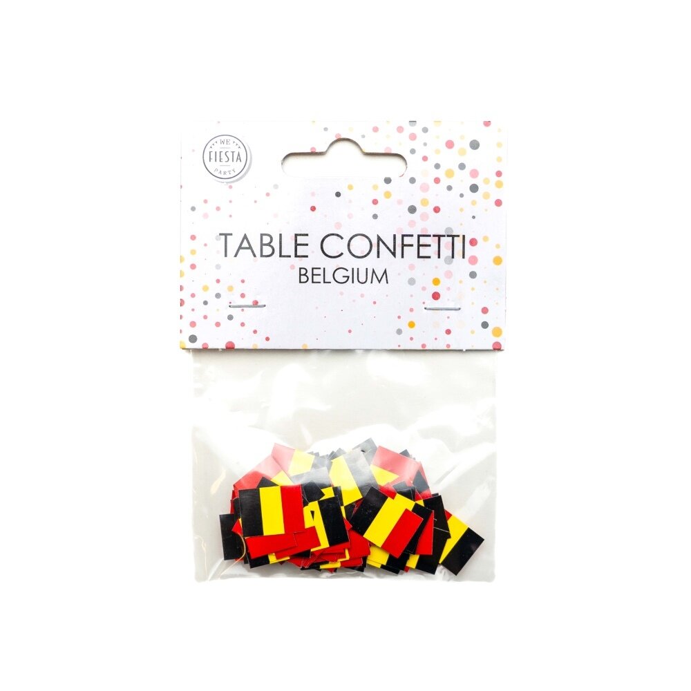 WeFiesta Belgien Tischkonfetti Papier 150 Stück | pro Tütchen WeFiesta Belgien Tischkonfetti Papier 150 Stück | pro Tütchen