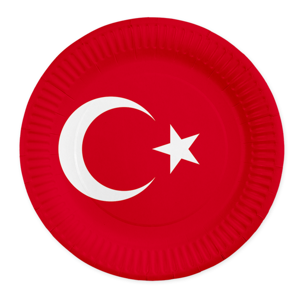 WeFiesta Turkey Plates 23cm | 20 pieces WeFiesta Turkey Plates 23cm | 20 pieces