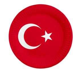 WeFiesta Türkei Teller 23 cm | 20 Stück