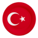 WeFiesta Turkije Borden 23cm | 20 stuks WeFiesta Turkije Borden 23cm | 20 stuks