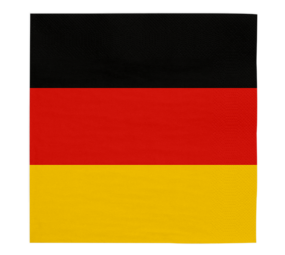 WeFiesta Duitsland Servetten 33x33cm | 20 stuks