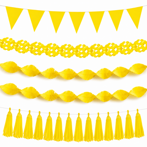 Gele slingers Gele slingers