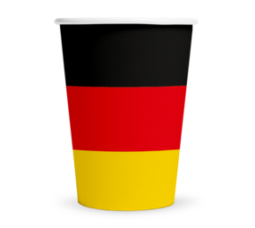 WeFiesta Duitsland Bekers 210ml | 8 stuks WeFiesta Duitsland Bekers 210ml | 8 stuks