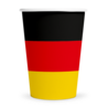 WeFiesta Duitsland Bekers 210ml | 8 stuks WeFiesta Duitsland Bekers 210ml | 8 stuks