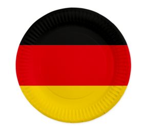 WeFiesta Germany Plates 23cm | 8 pieces
