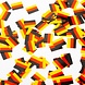 WeFiesta Deutschland Tischkonfetti Papier 150 Stück | 1 Beutel