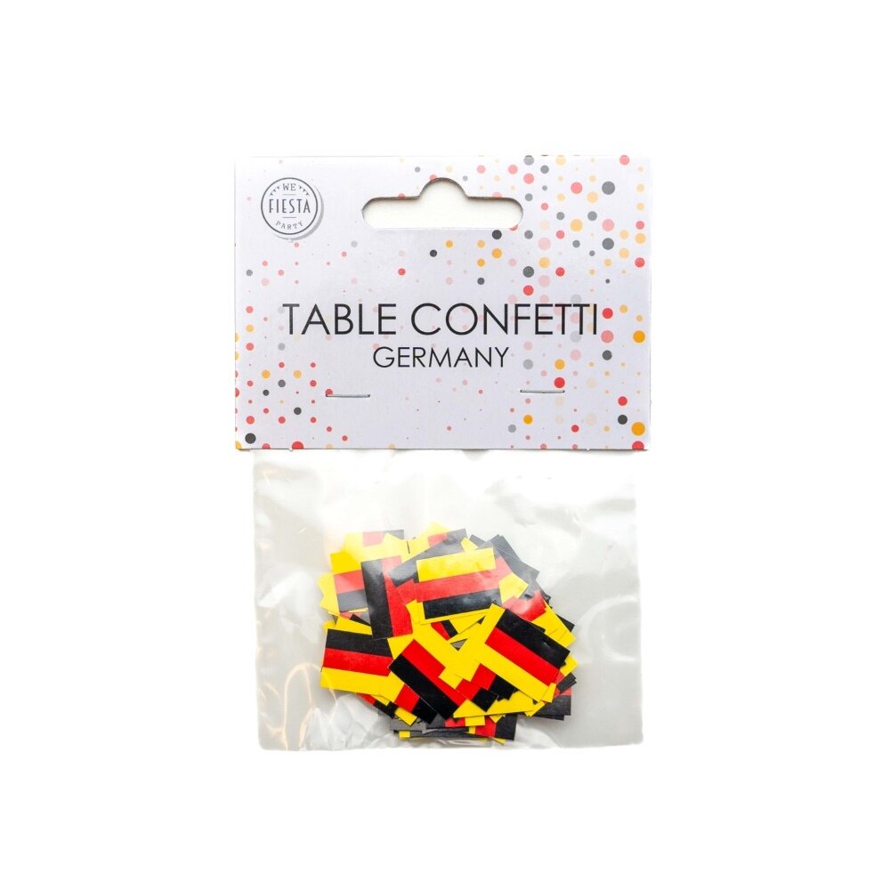WeFiesta Confettis de table Allemagne en papier 150 pièces | 1 sachet WeFiesta Confettis de table Allemagne en papier 150 pièces | 1 sachet