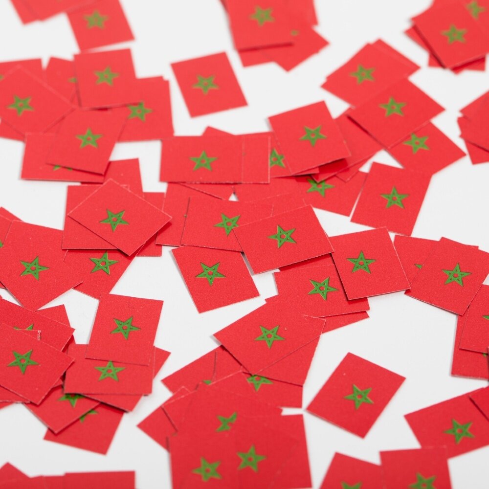 WeFiesta Marokko tafelconfetti Papier 150 stuks | 1 zakje WeFiesta Marokko tafelconfetti Papier 150 stuks | 1 zakje