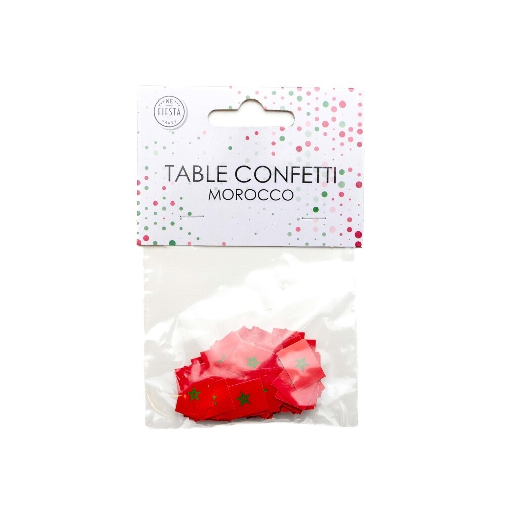 WeFiesta Confettis de table Maroc papier 150 pièces | 1 sachet