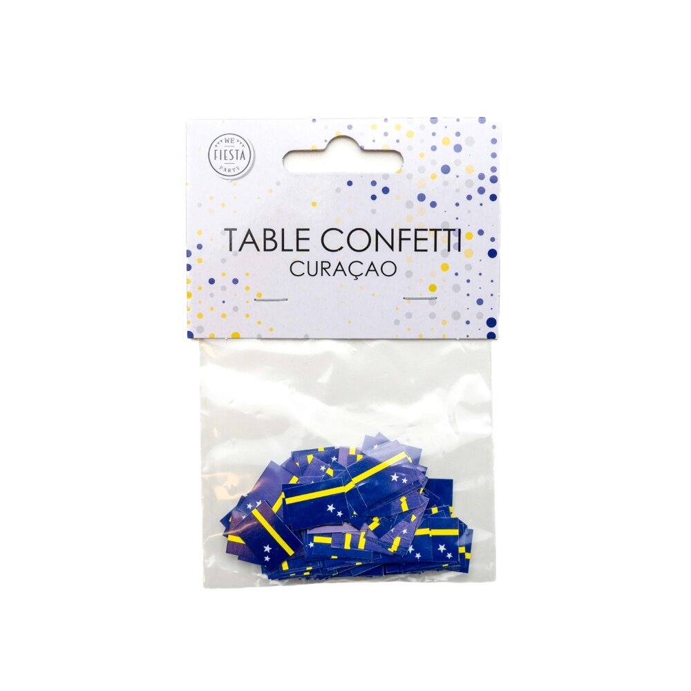 WeFiesta Confettis de table Curaçao en papier 150 pièces | 1 sachet WeFiesta Confettis de table Curaçao en papier 150 pièces | 1 sachet