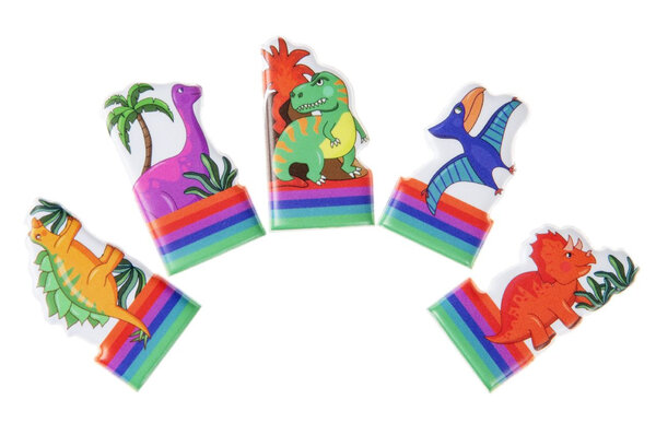 LG Imports Dino-Fingerpuppe 5 cm | 5 Stück