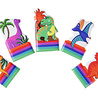 LG Imports Marionnette à doigt Dino 5 cm | 5 pièces LG Imports Marionnette à doigt Dino 5 cm | 5 pièces