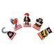 LG Imports Pirate Finger Puppet 5 cm | 5 pieces LG Imports Pirate Finger Puppet 5 cm | 5 pieces