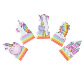 LG Imports Marionnette à doigt Licorne 5 cm | 5 pièces LG Imports Marionnette à doigt Licorne 5 cm | 5 pièces