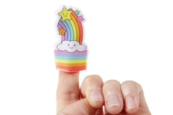 LG Imports Marionnette à doigt Licorne 5 cm | 5 pièces LG Imports Marionnette à doigt Licorne 5 cm | 5 pièces