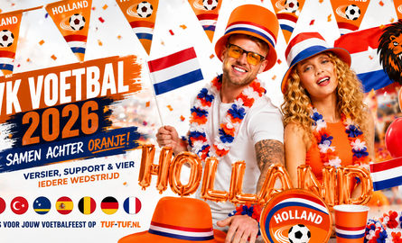 WK Voetbal 2026: Vier Iedere Wedstrijd in Stijl met de Mooiste Oranje Versiering en Voetbal Feestartikelen