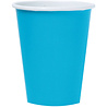 Amscan Gobelets bleu turquoise des Caraïbes 250ml ml | 8 pièces